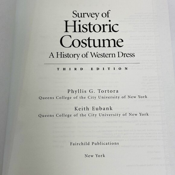 Survey of Historic Costume: A History of Western Dress 3rd edition EUC - Picture 4 of 15